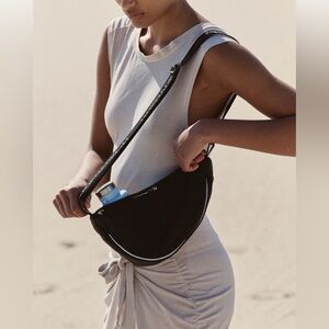 Free People Movement Bulls Eye Sling Bag Black